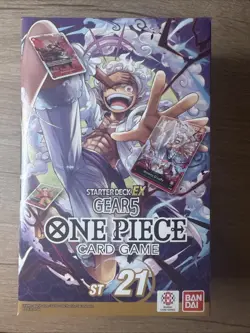 One Piece TCG ST21 Starter Deck EX Gear5-New/Factory Sealed - Image 1