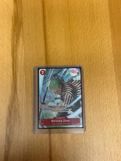 One Piece TCG English OP14-015 Roronoa Zoro Rare Alt Art Parallel - Image 3