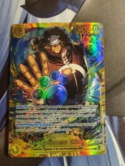 One Piece CCG Bartholomew Kuma SEC OP12 Legacy Of The Master English OP12-119 - Image 1