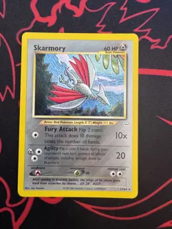 Skarmory - 23/64 - Pokemon Neo Revelation Unlimited Rare Card - Image 1