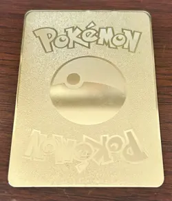 Pokemon Mimikyu V 148/163 Gold Metal Fan Art Card - Image 2