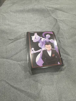 Pokemon Destined Rivals Mewtwo ETB Card Sleeves - 65 Count New Sealed - Image 1