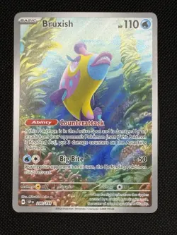 Pokemon Card TCG - Bruxish 200/191 Illustration Rare Surging Sparks Near Mint - Image 1