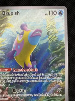 Pokemon Card TCG - Bruxish 200/191 Illustration Rare Surging Sparks Near Mint - Image 4