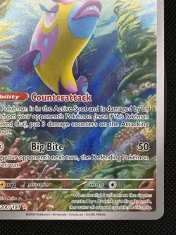 Pokemon Card TCG - Bruxish 200/191 Illustration Rare Surging Sparks Near Mint - Image 5