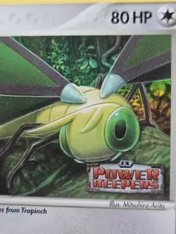 Vibrava 40/108 2007 Pokemon Card TCG Power Keepers Stamped Reverse Holo (42) - Image 2