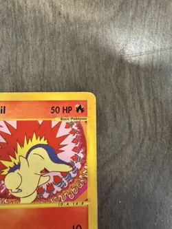 Pokemon TCG Cyndaquil Expedition Base Set, Card 105/165, Regular Common - Image 2