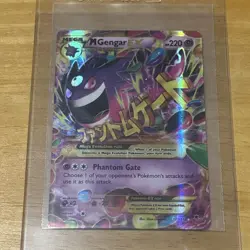 Pokemon TCG XY Phantom Forces M Gengar EX Ultra Rare Holo Card 35/119 Mega - Image 1