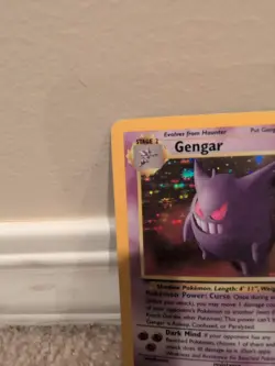 Gengar - 5/62 - Pokemon Fossil Unlimited Holo Rare Card WOTC NM - Image 4