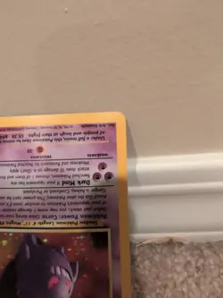 Gengar - 5/62 - Pokemon Fossil Unlimited Holo Rare Card WOTC NM - Image 5