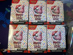 6xPokemon TCG 151 Scarlet and Violet Booster Bundle Trading Cards Set - 6 Packs - Image 2