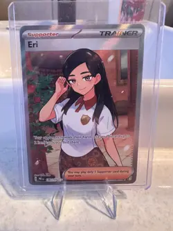 Eri #136/131 Ultra Rare - Prismatic Evolutions Pokemon TCG Card NM/M - Image 1