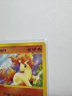 Pokemon TCG Ponyta 126/165 Expedition Common card - Image 3
