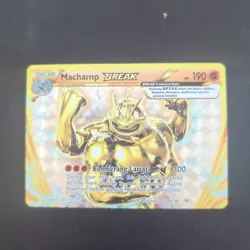 Machamp BREAK 60/108 Evolutions Pokemon Card NM - Image 1