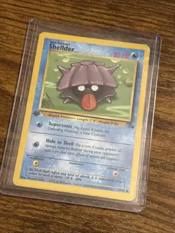 Pokemon TCG Shellder Fossil, 1st Edition Common Card 54/62 - Image 3