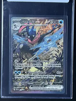Greninja ex SVP 132 Scarlet & Violet Promo Pokemon Card - Image 1