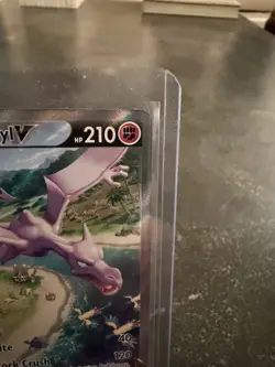Aerodactyl V Alternate Full Alt Art Holo Card 180/196 Lost Origin Pokemon TCG NM - Image 4