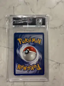 PSA 9 MINT 1999 POKEMON BASE SET ELECTABUZZ CARD 20/102 - Image 2