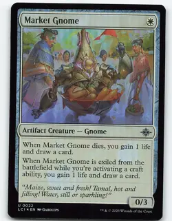 Market Gnome #22 foil Magic the Gathering Card - Image 1