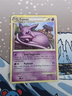 Pokemon TCG Espeon Call of Legends Holo Rare Card 4/95 - Image 1