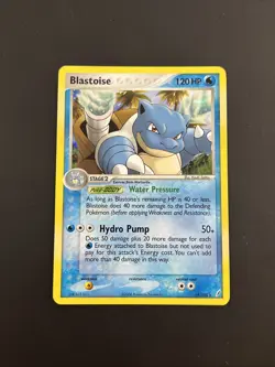 Blastoise 14/100 Crystal Guardians - Holo Rare - Pokemon TCG Card LP - Image 1