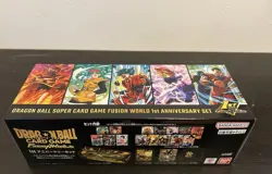 Dragonball Super Card Game Fusion World Japanese 1st Anniversary [sealed/new] - Image 1