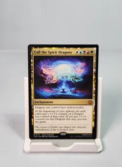 Call the Spirit Dragons Mythic Tarkir: Dragonstorm TDM MTG - Image 1