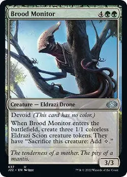 Brood Monitor [Jumpstart 2022] Magic MTG - Image 1
