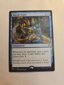 Rhystic Study Jumpstart Regular MTG MINT NM non Played - Image 2