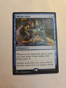 Rhystic Study Jumpstart Regular MTG MINT NM non Played - Image 3