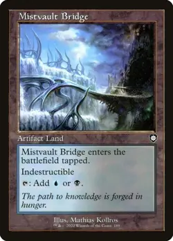 Mistvault Bridge (Retro Frame) - BRC Common - MTG Magic Pack fresh - Image 1