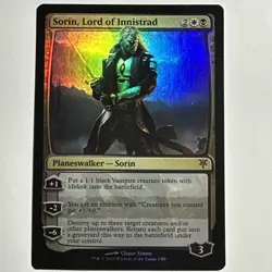 Sorin, Lord of Innistrad 1/80 FOIL Duel Deck: Sorin vs Tibalt MTG LP - Image 1