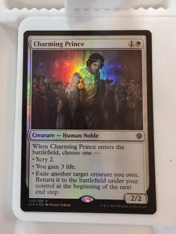 Charming Prince Throne of Eldraine Foil MTG - Image 1