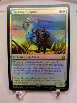 Skyknight Squire Foundations Foil #23 Mint/ NM - Image 1