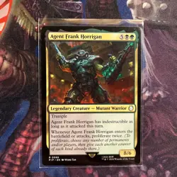 MTG Agent Frank Horrigan English NM Magic the gathering fallout 2024 - Image 1
