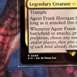 MTG Agent Frank Horrigan English NM Magic the gathering fallout 2024 - Image 5