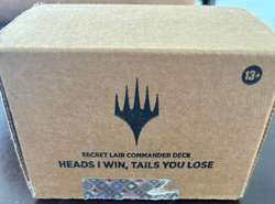 Heads I Win Tails You Lose MTG Secret Lair Magic The Gathering -pre-owned - Image 1