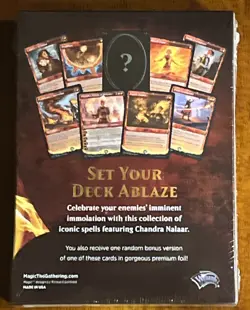 Magic the Gathering MtG Signature Spellbook: CHANDRA Box Set • FACTORY SEALED - Image 2