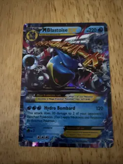 Pokemon TCG XY Base Set M Blastoise EX - Ultra Rare - 30/146 - HP - Image 1