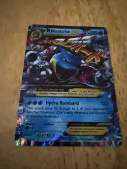 Pokemon TCG XY Base Set M Blastoise EX - Ultra Rare - 30/146 - HP - Image 3