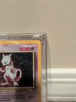 Pokemon TCG Mewtwo #10/102 Base Set Holo Unlimited Rare 1999 WOTC NM - Image 2