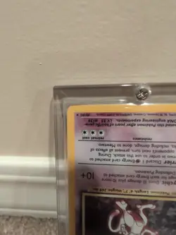 Pokemon TCG Mewtwo #10/102 Base Set Holo Unlimited Rare 1999 WOTC NM - Image 5