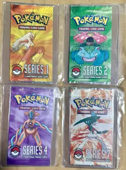 Pokemon TCG SEALED POP Series Packs [1, 2, 4, 7] NM *ALL 4* - Image 1