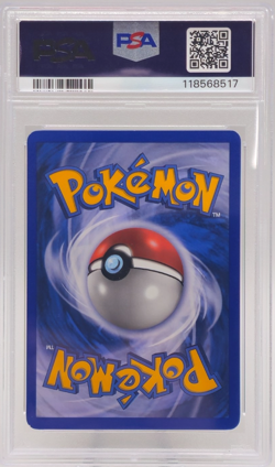 Raikou Holo PSA 9 EX Unseen Forces 2005 Pokemon Gold Star #114 - Image 2