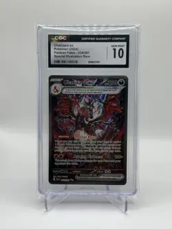 Pokemon Charizard EX 234/091 Paldean Fates Special Illustration Rare CGC 10 MINT - Image 1