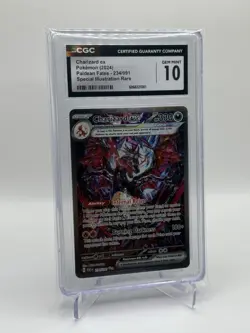 Pokemon Charizard EX 234/091 Paldean Fates Special Illustration Rare CGC 10 MINT - Image 2