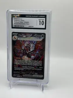 Pokemon Charizard EX 234/091 Paldean Fates Special Illustration Rare CGC 10 MINT - Image 3