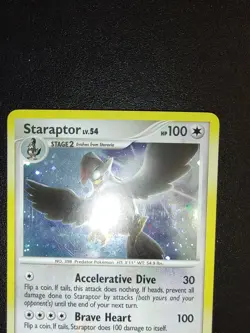 Staraptor 16/130 Diamond & Pearl Base Set Pokemon Holo Rare - Image 3