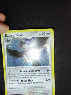 Staraptor 16/130 Diamond & Pearl Base Set Pokemon Holo Rare - Image 4