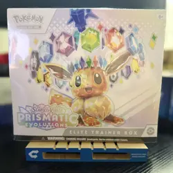Pokemon TCG Scarlet Violet Prismatic Evolutions ETB Elite Trainer Box New Sealed - Image 1